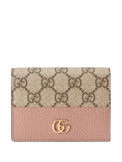 gucci card case marmont|Gucci Marmont card case wallet.